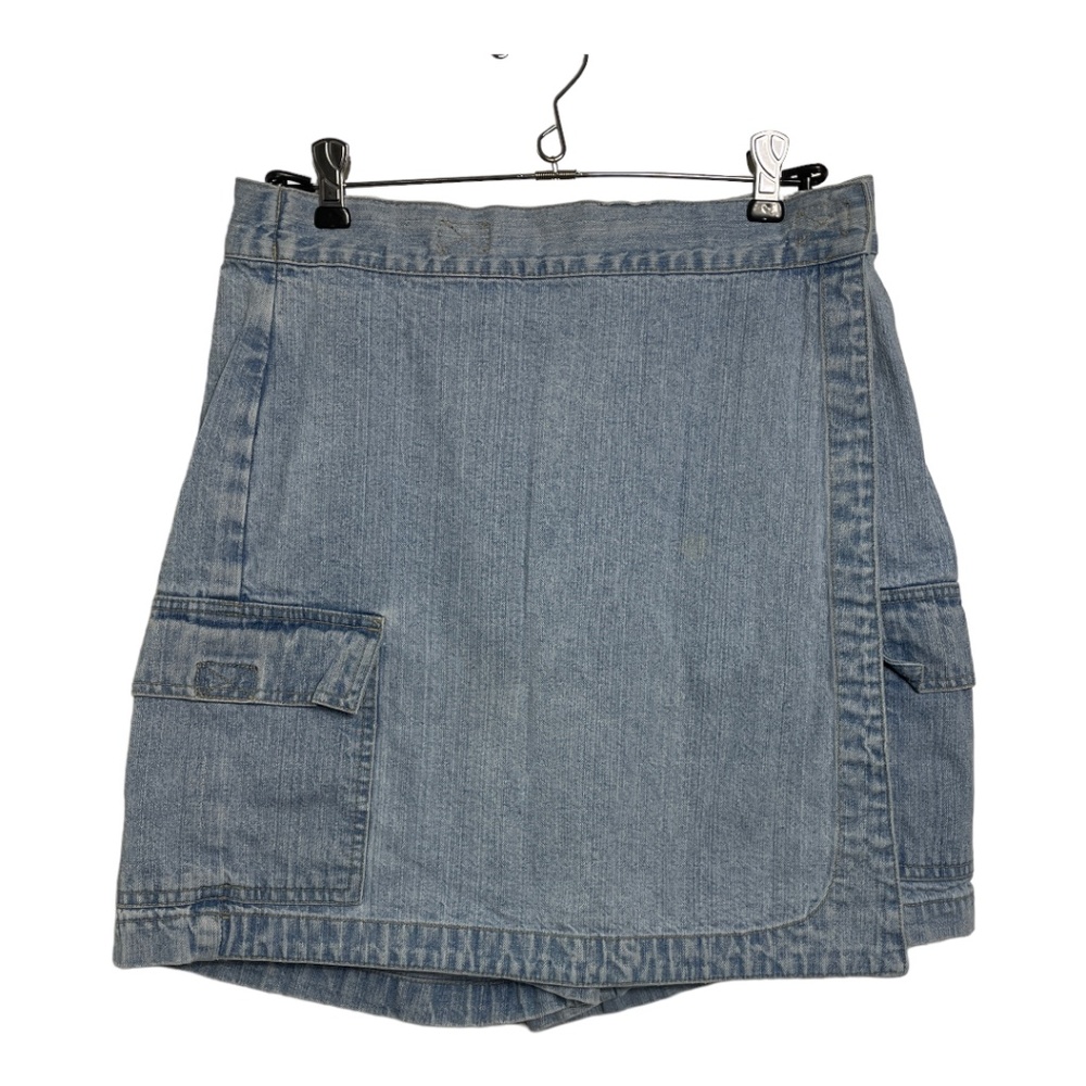 Vintage 90's Bill Blass Jeans Denim Skort Size 12